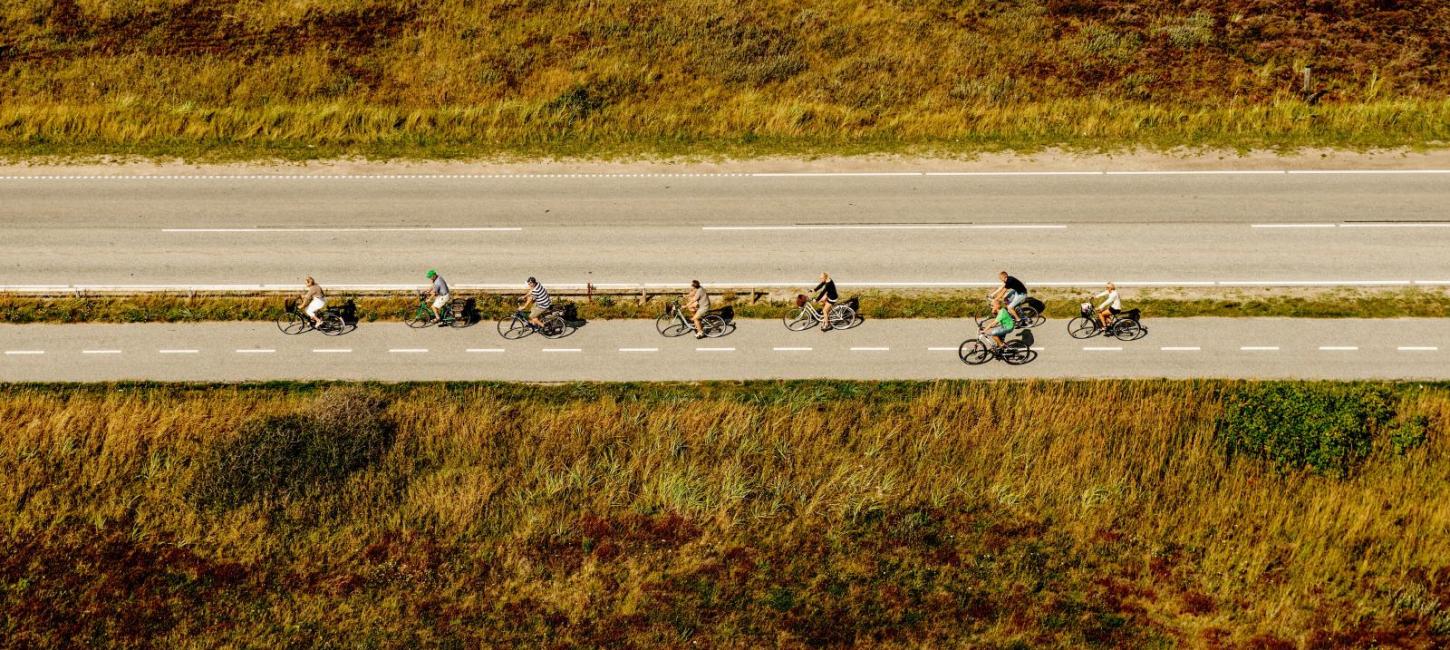 Cyklister i Skagen