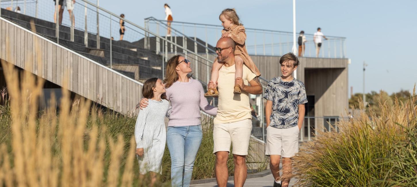 Familie på vestrefjordpark