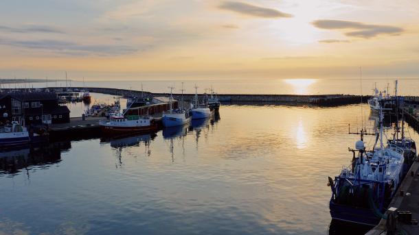 Vesterø Havn på Læsø