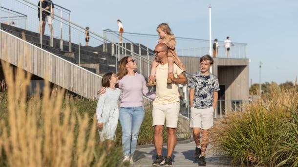 Familie på vestrefjordpark