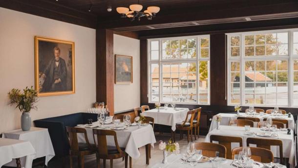 The restaurant at Brøndums Hotel