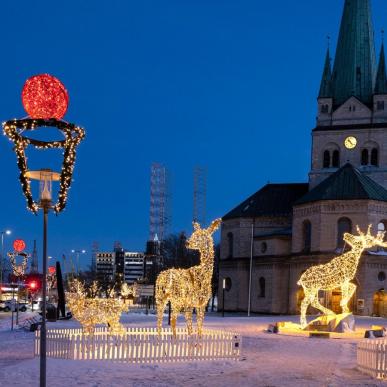 Juleudsmykning i Frederikshavn